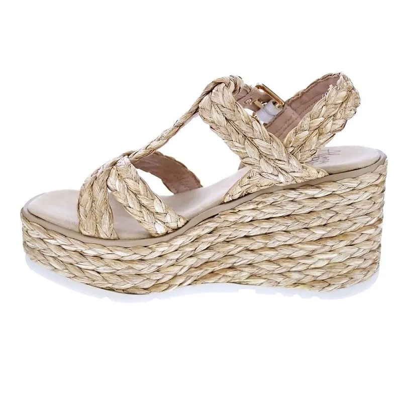 Alma en Pena Sandalias Mujer V22BL1031 Beige