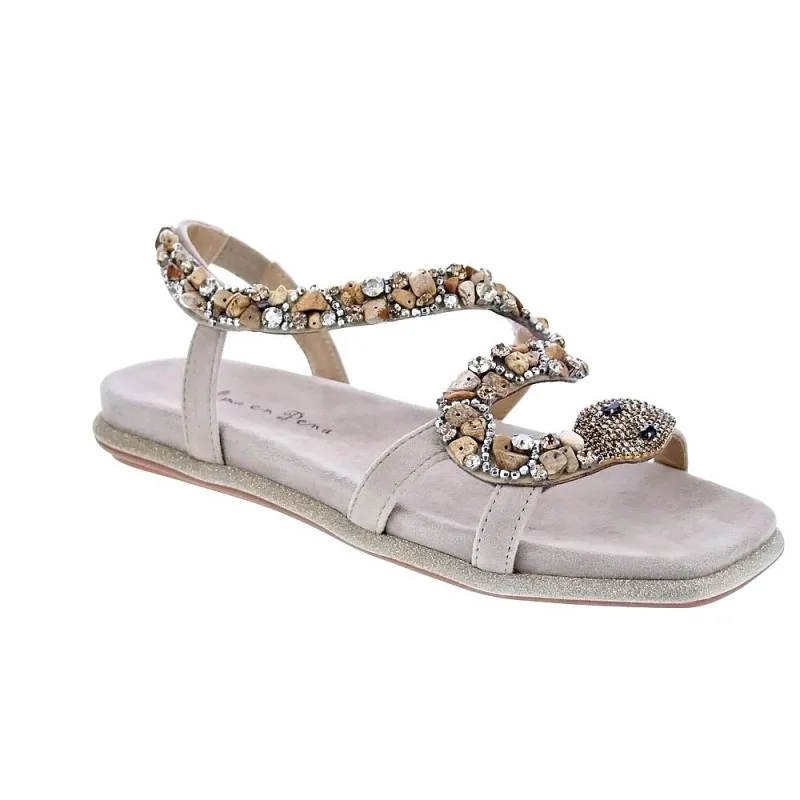 Alma en Pena Sandalias Mujer V23389 Beige