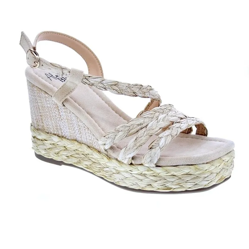 Alma en Pena Sandalias Mujer V23BL4011 Beige