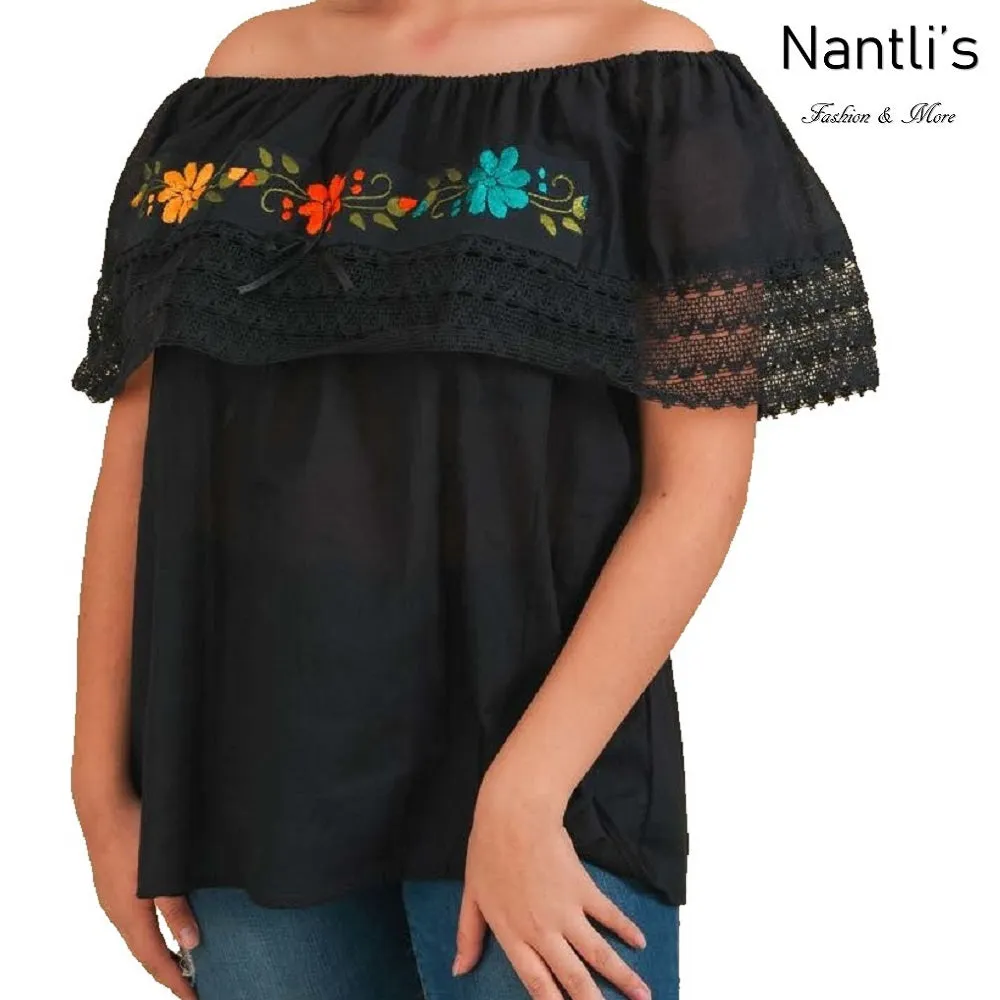 Blusa Campesina Bordada TM-77214 Embroidered Blouse