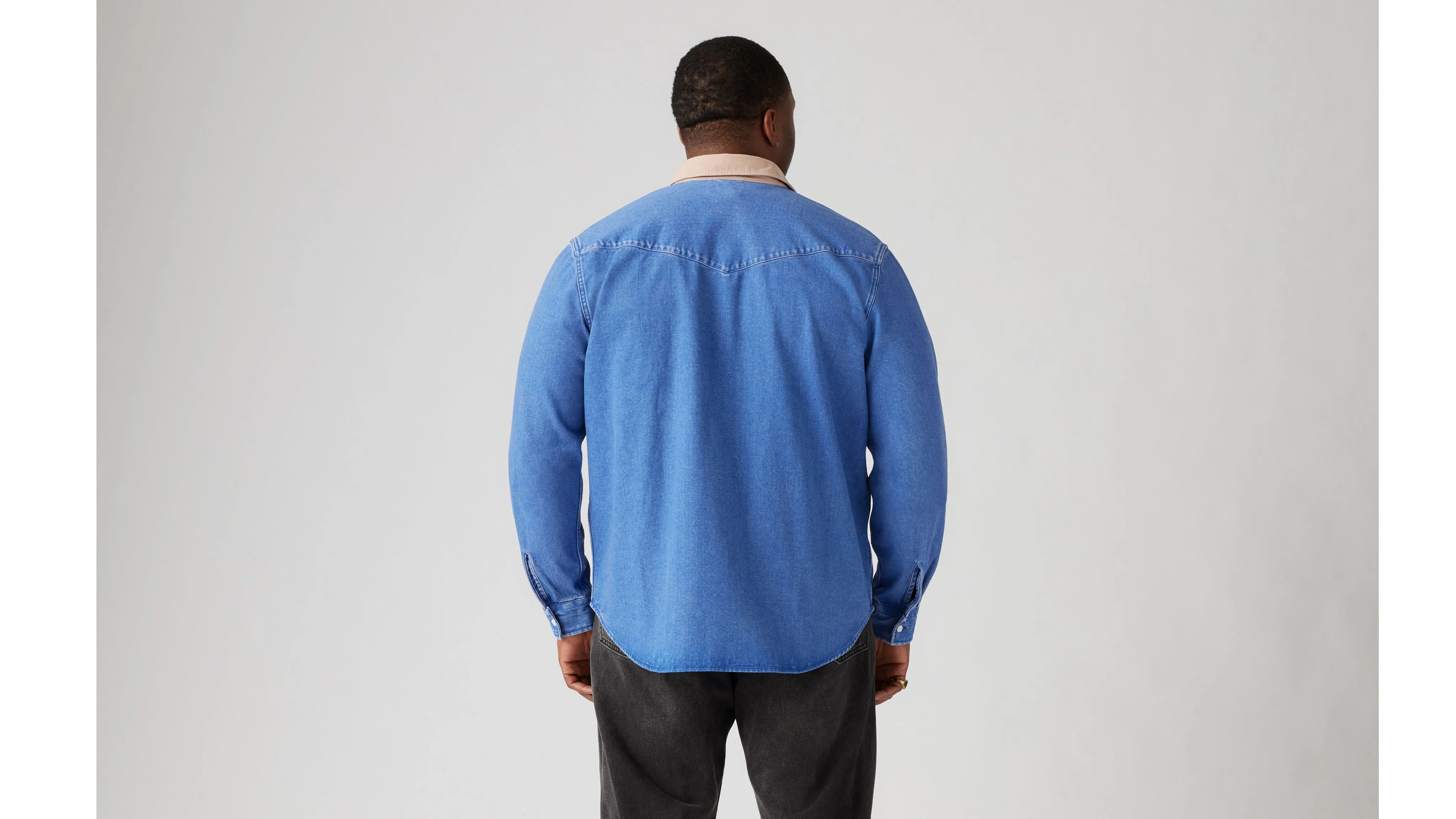 Camisa Western De Corte Holgado (grande)