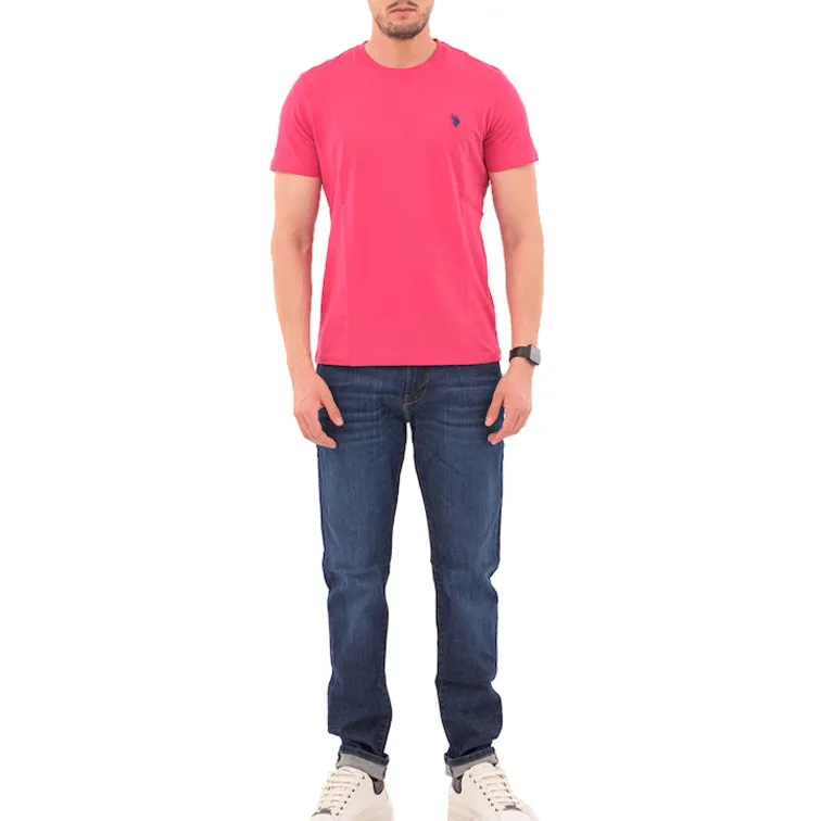 CAMISETA CON LOGO BORDADO HOMBRE US POLO