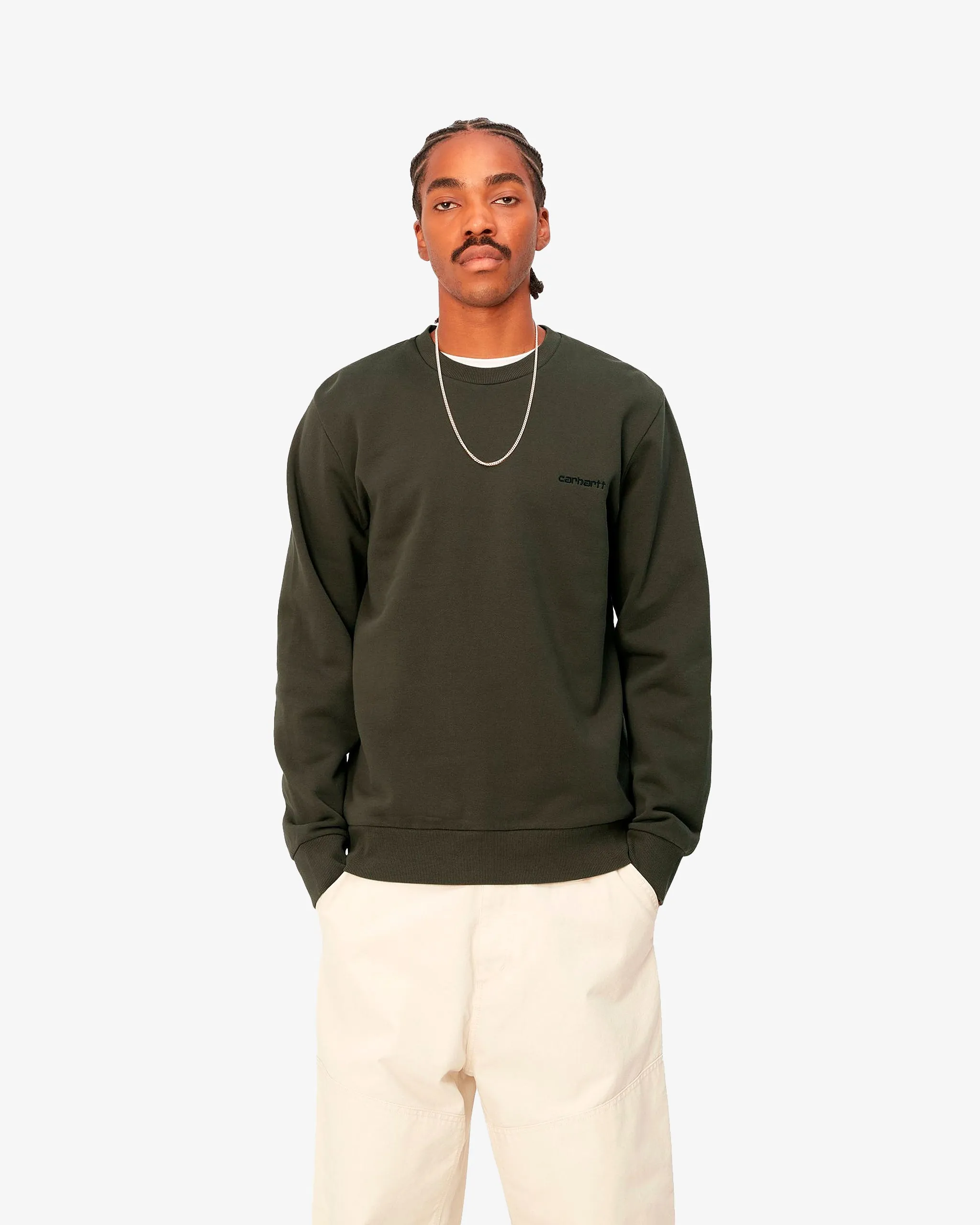 Carhartt WIP Script Embroidery Sweat