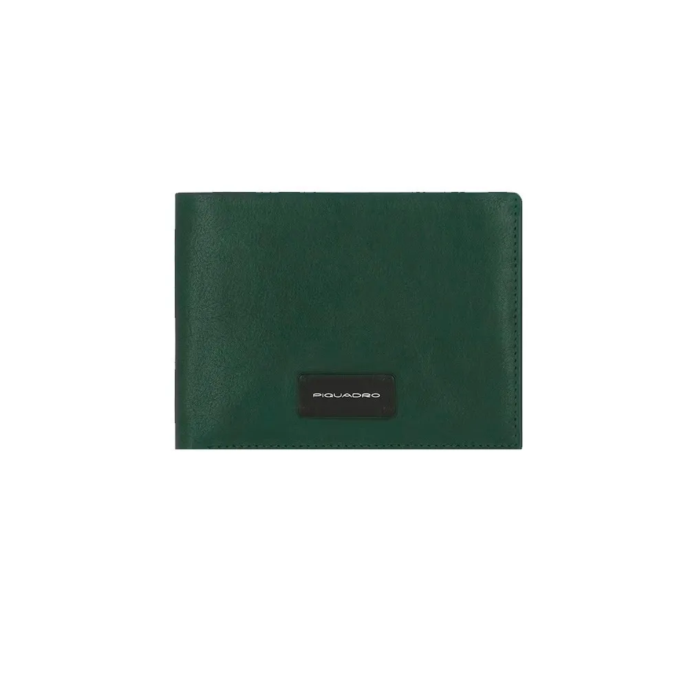 Cartera de Piel Piquadro PU5760APR/VE3 Color Verde