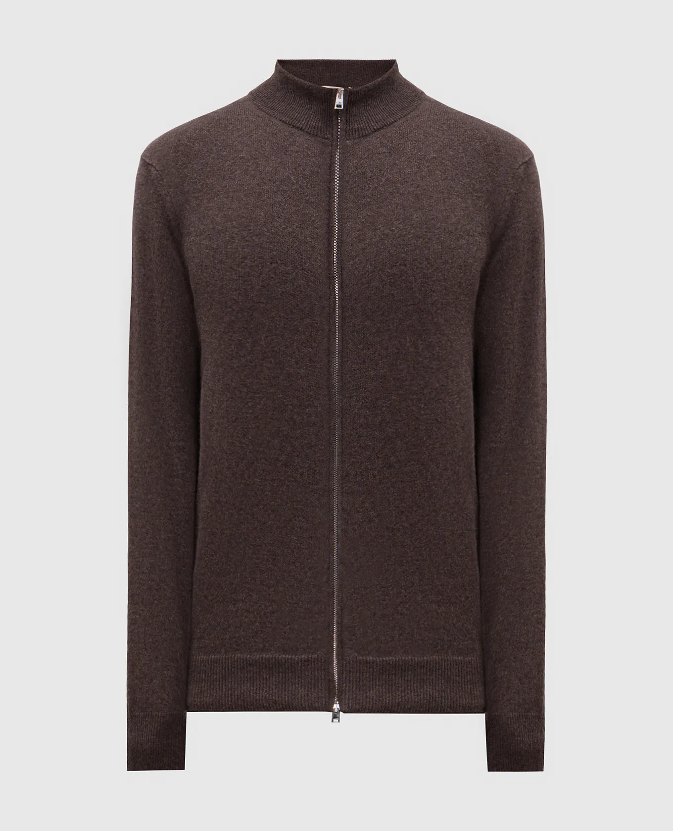 Cashmere&Whiskey Brown cashmere cardigan
