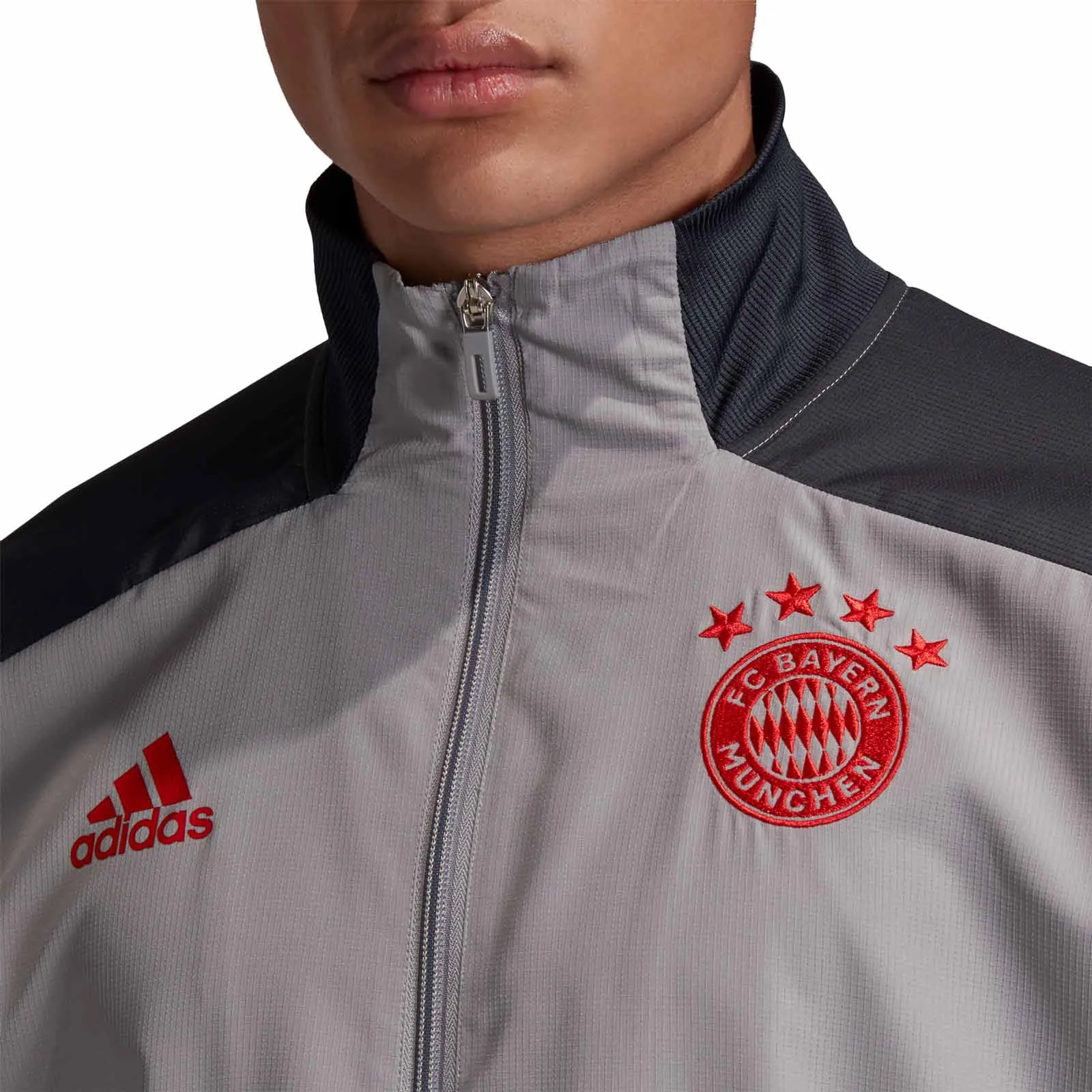 Chaqueta adidas Bayern UCL Presentación 2020 2021