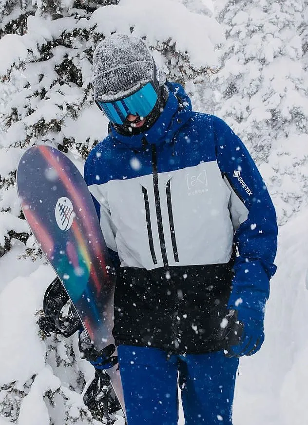 chaqueta Burton Swash AK 2L Gore-Tex - Jake Blue/Gray Cloud/True Black - men´s