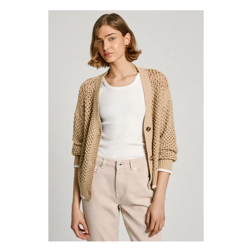 Chaqueta Pepe Jeans Isabella Cardigan Para Mujer