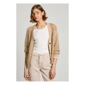 Chaqueta Pepe Jeans Isabella Cardigan Para Mujer