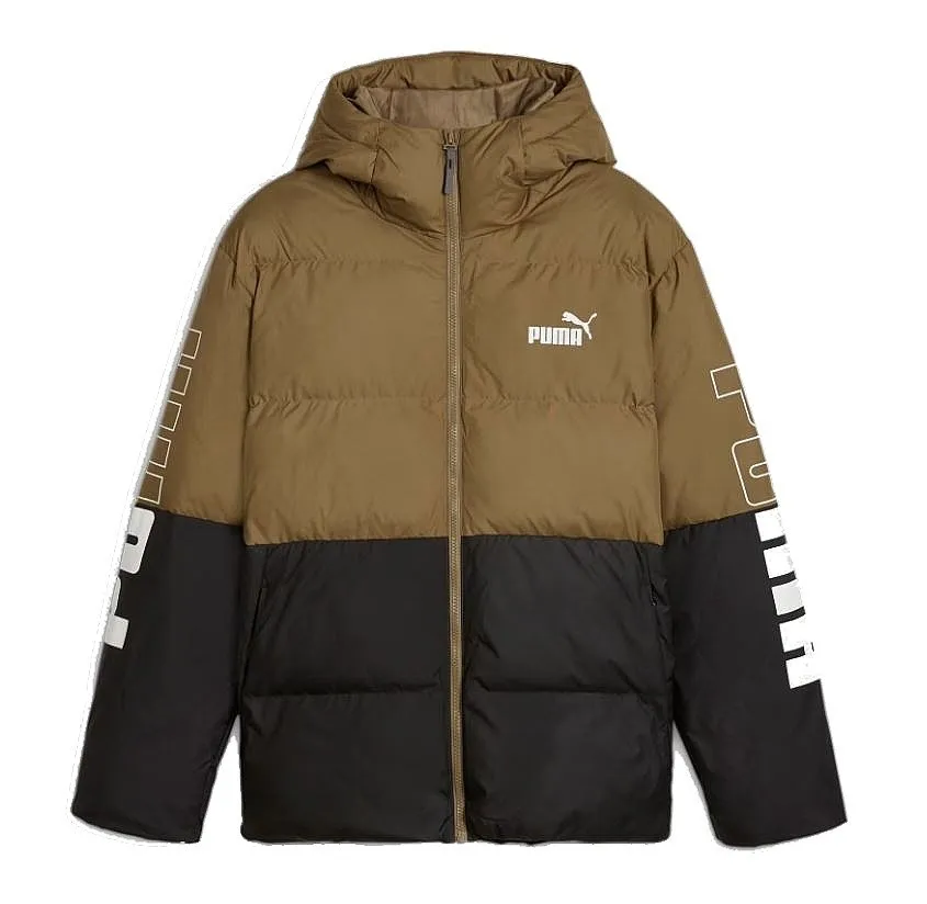 chaqueta Puma Power Hooded - Chocolate Chip - men´s