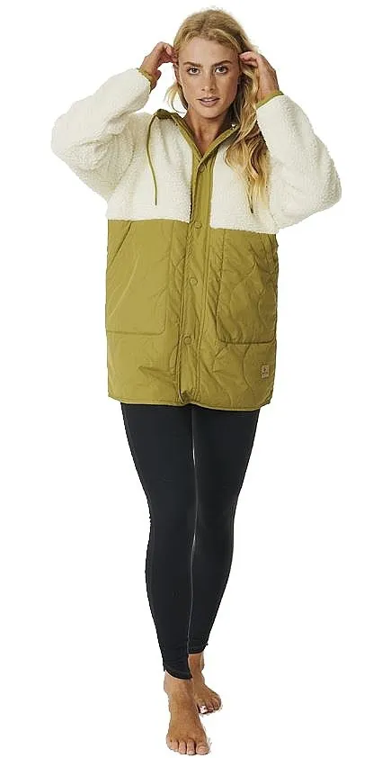 chaqueta Rip Curl Hotchkiss - Khaki - women´s