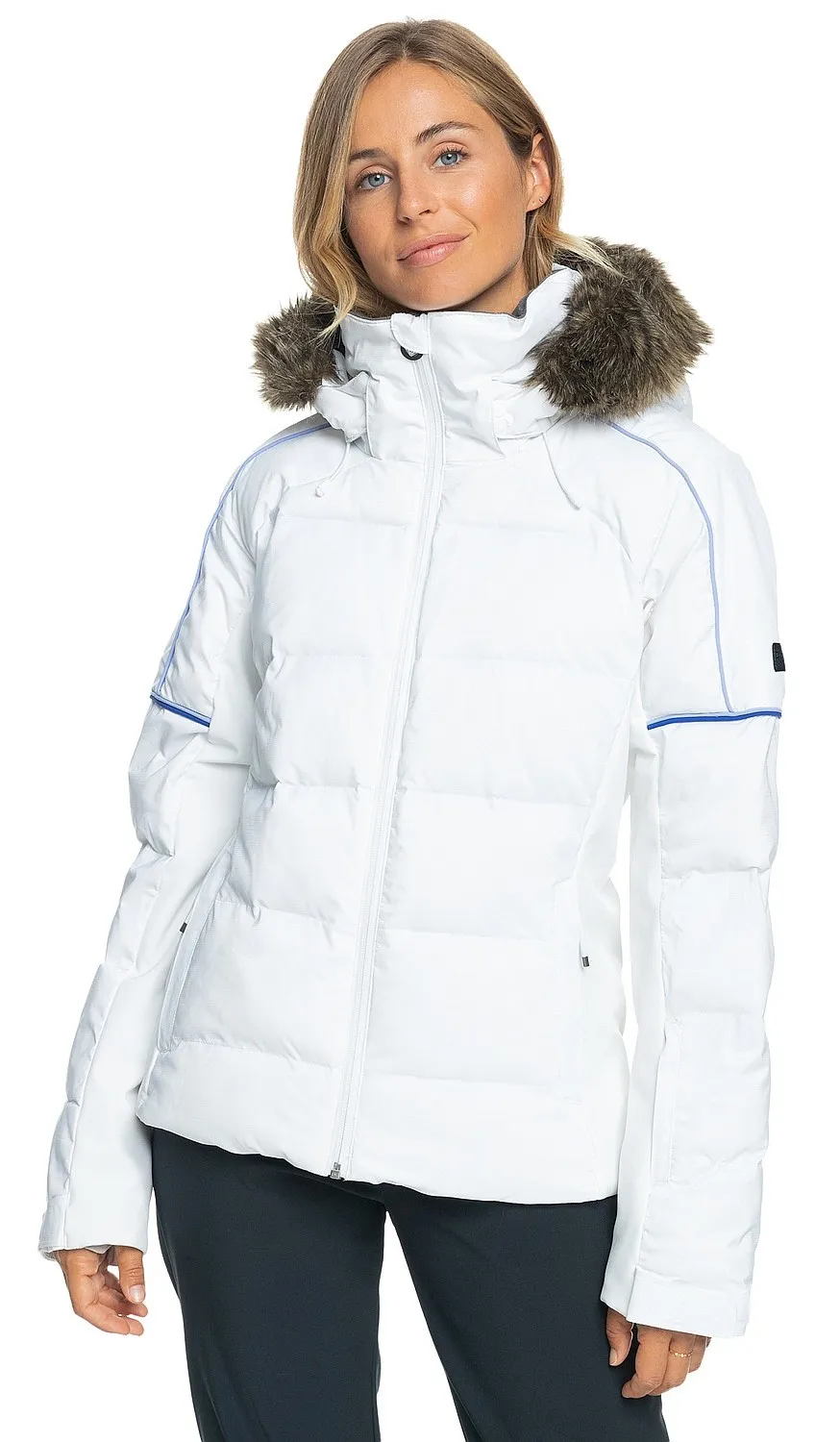 chaqueta Roxy Snowblizzard - WBB0/Bright White - women´s