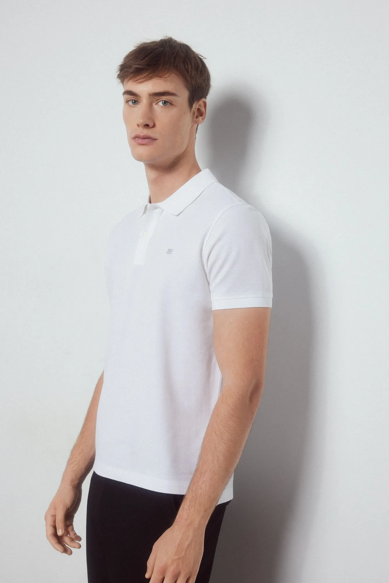 Essential slim polo shirt