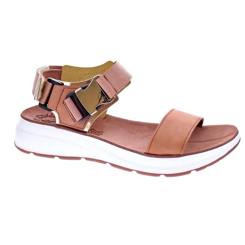 Fantasy Sandals Sandalias Mujer Leona Marrón