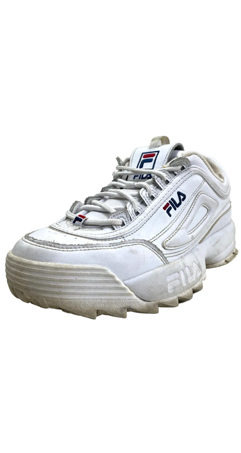 FILA Zapatillas Blancas Plataforma