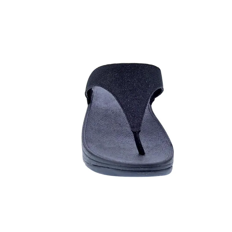 FitFlop Sandalias Mujer Lulu Shimmerlux Negro