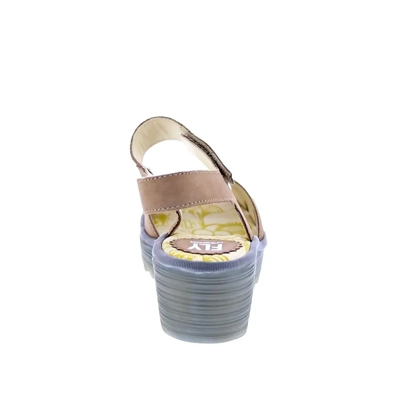 Fly London Sandalias Mujer Yazi Beige