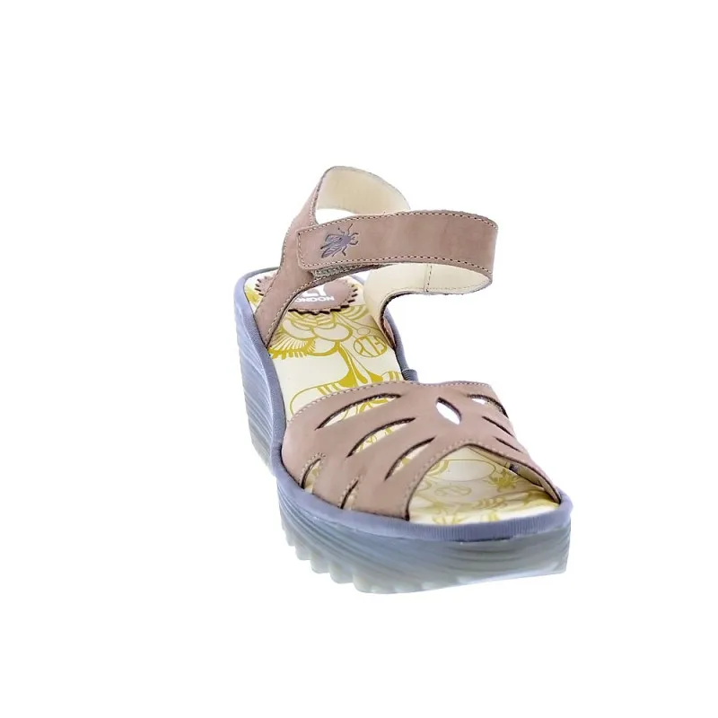 Fly London Sandalias Mujer Yazi Beige