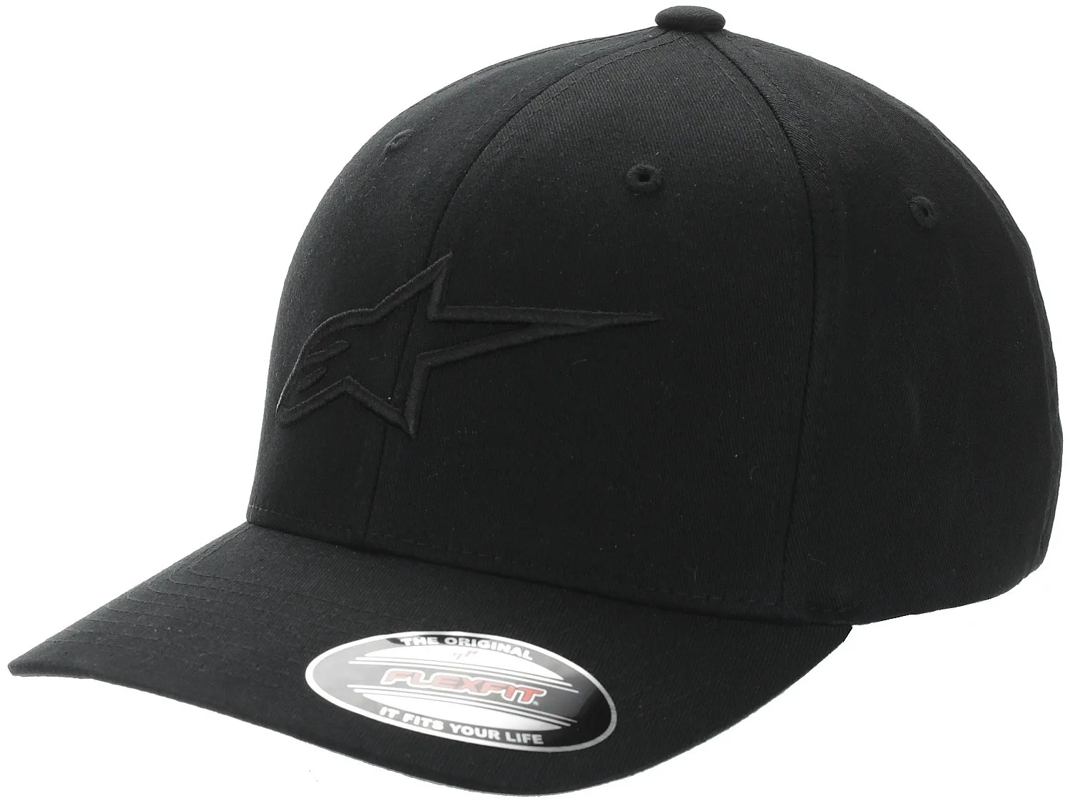 gorra con visera Alpinestars Ageless Curve - Black/Black - men´s