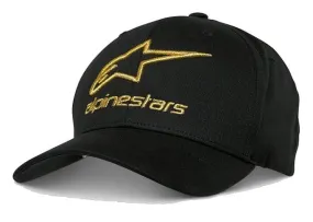 gorra con visera Alpinestars Gild - Black/Gold - men´s