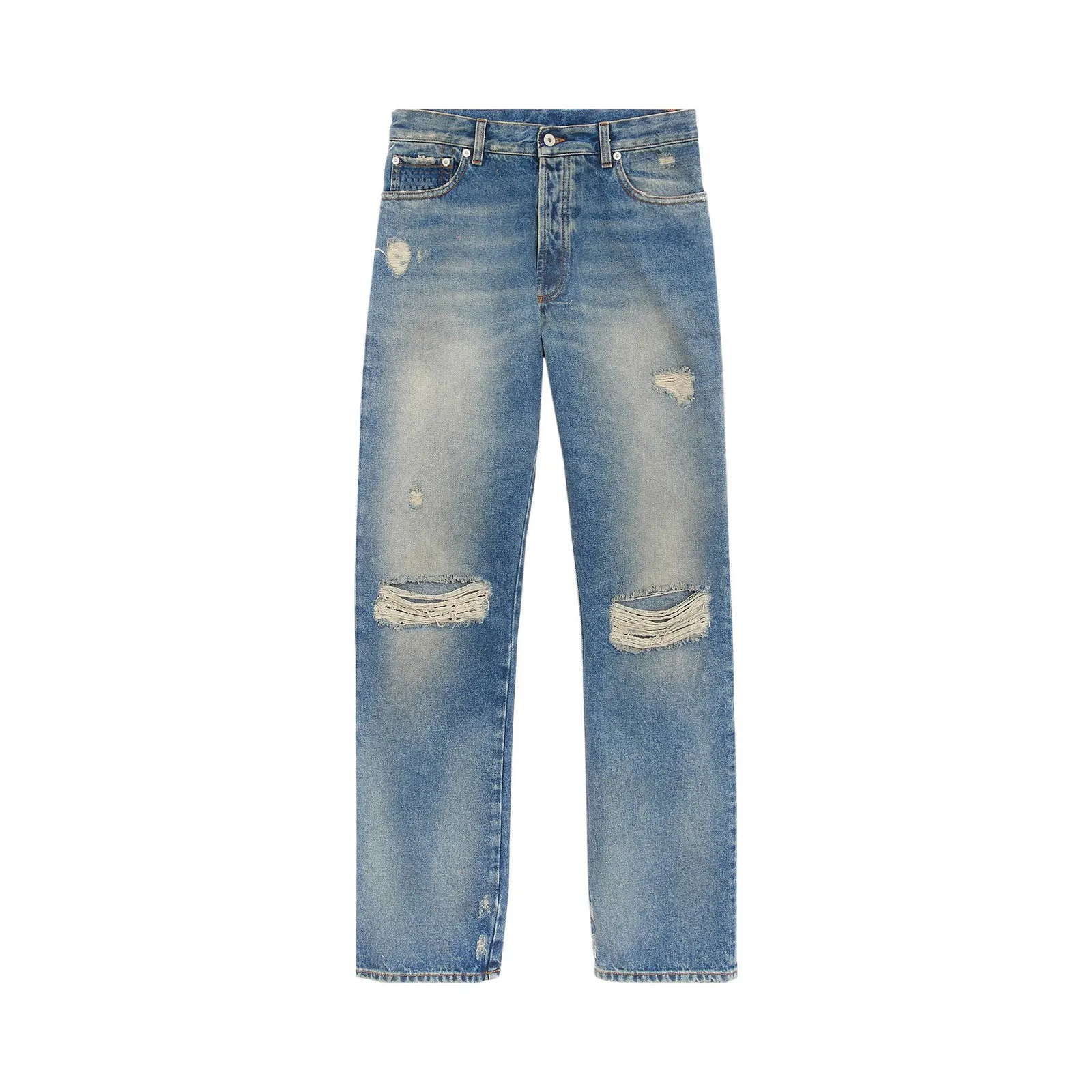 HERON PRESTON Distressed Regular Jeans