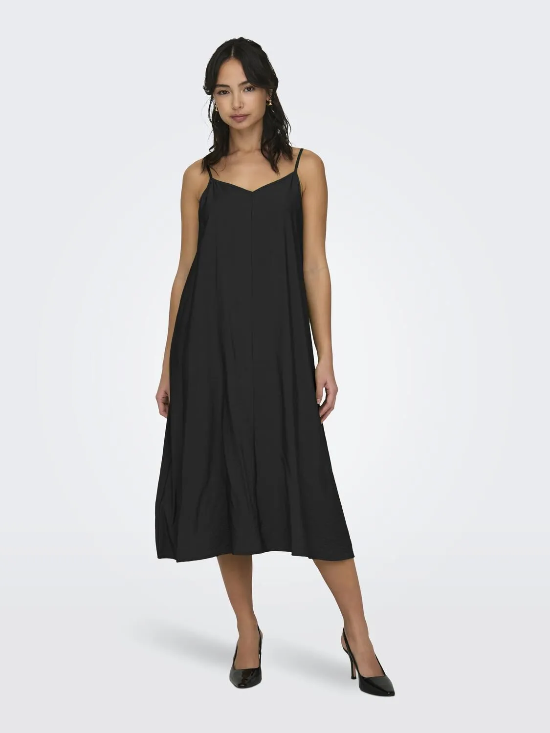 JDY Vestido midi tirantes
