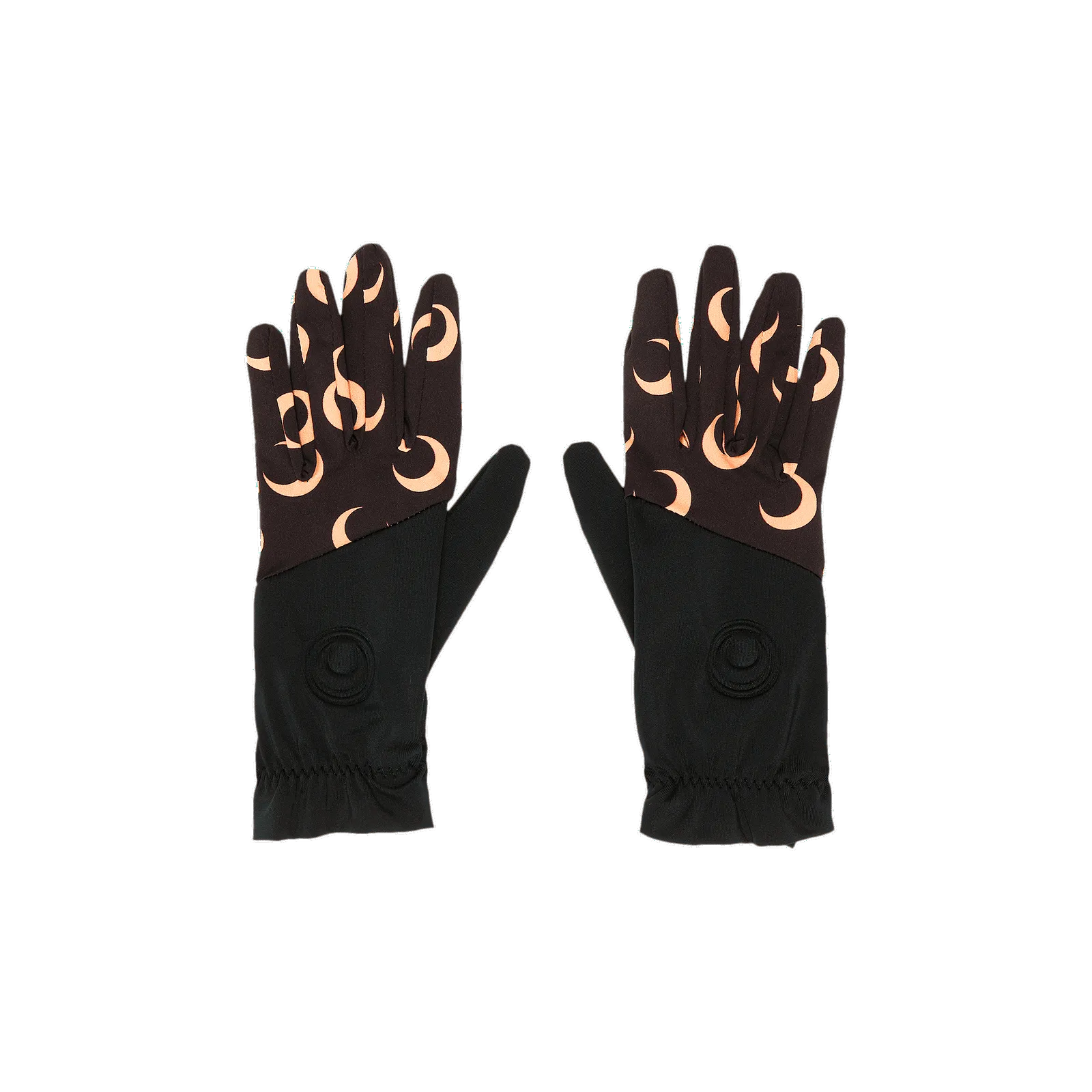 Marine Serre Color Block Moon Gloves 'All Over Moon Brown'