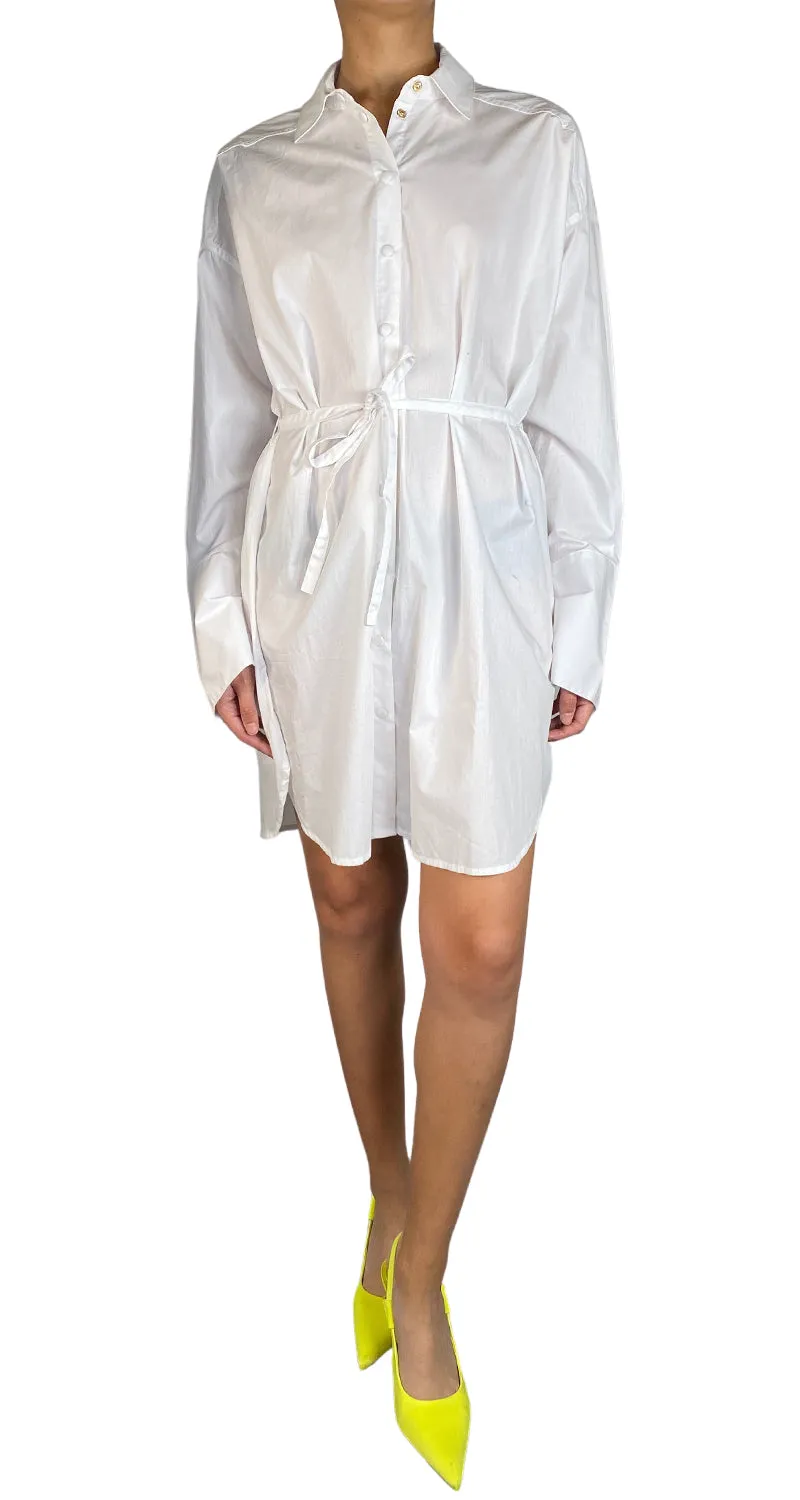 MOTHER OF PEARL Vestido Camisero Blanco