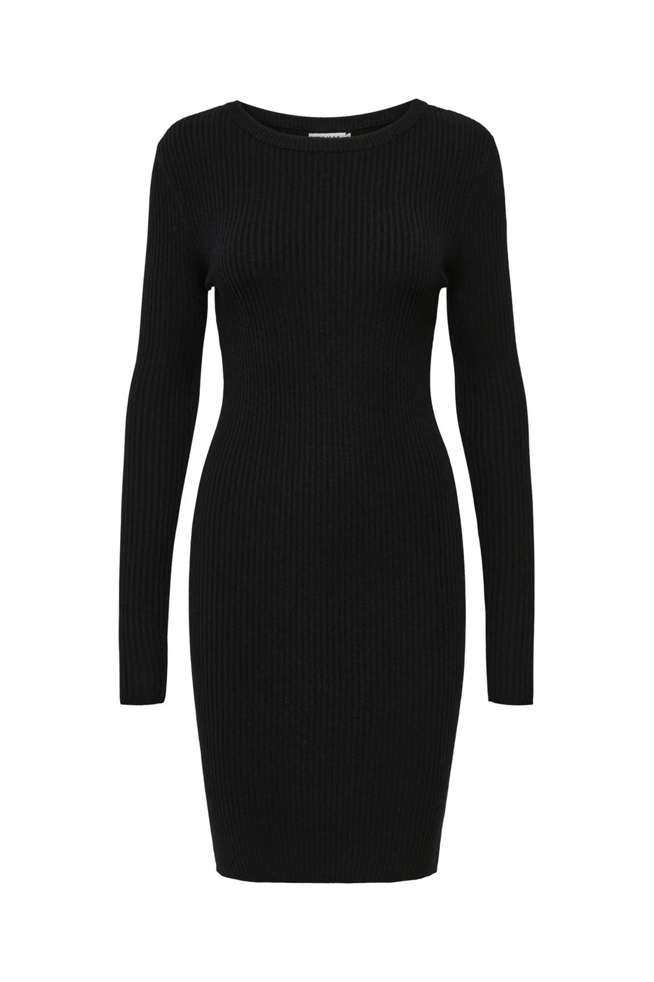 Only Vestido midi de canalé