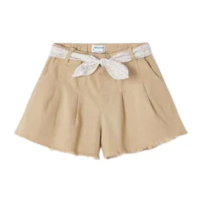 Pantalon corto sarga