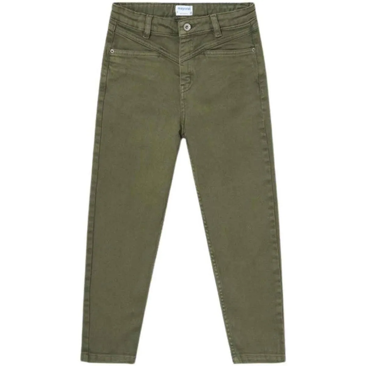 Pantalon largo sarga slouchy
