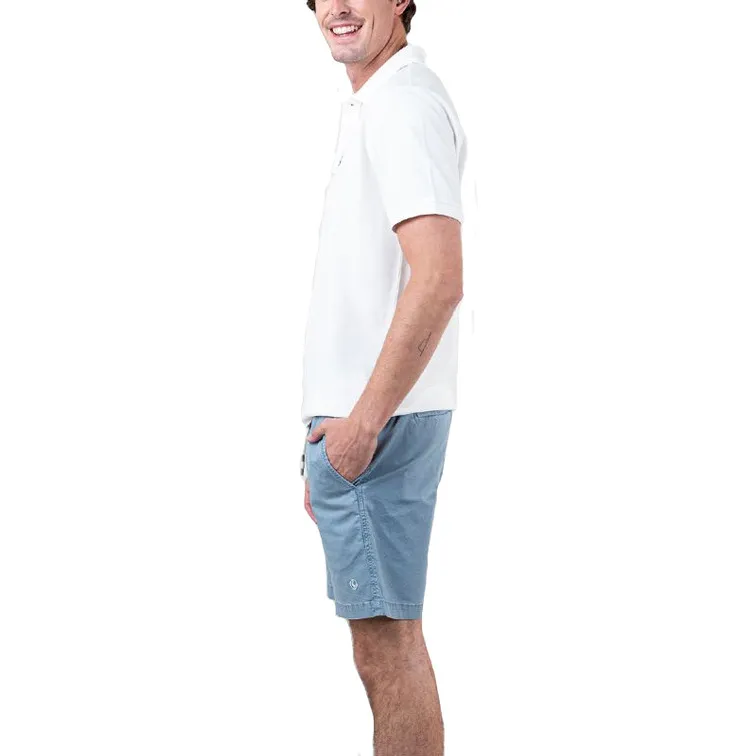 POLO HOMBRE  GANSO POLO PIQUÉ GARMENT DYED BLANCO
