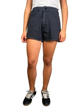 RAPSODIA Shorts Black Metal