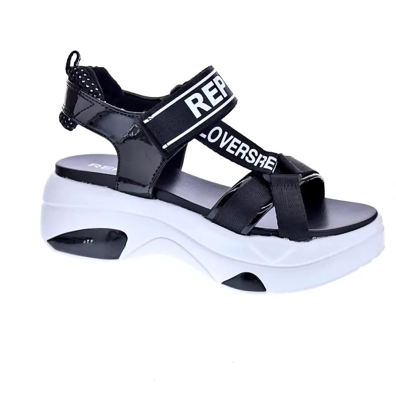Replay Sandalias Mujer Wellow Negro