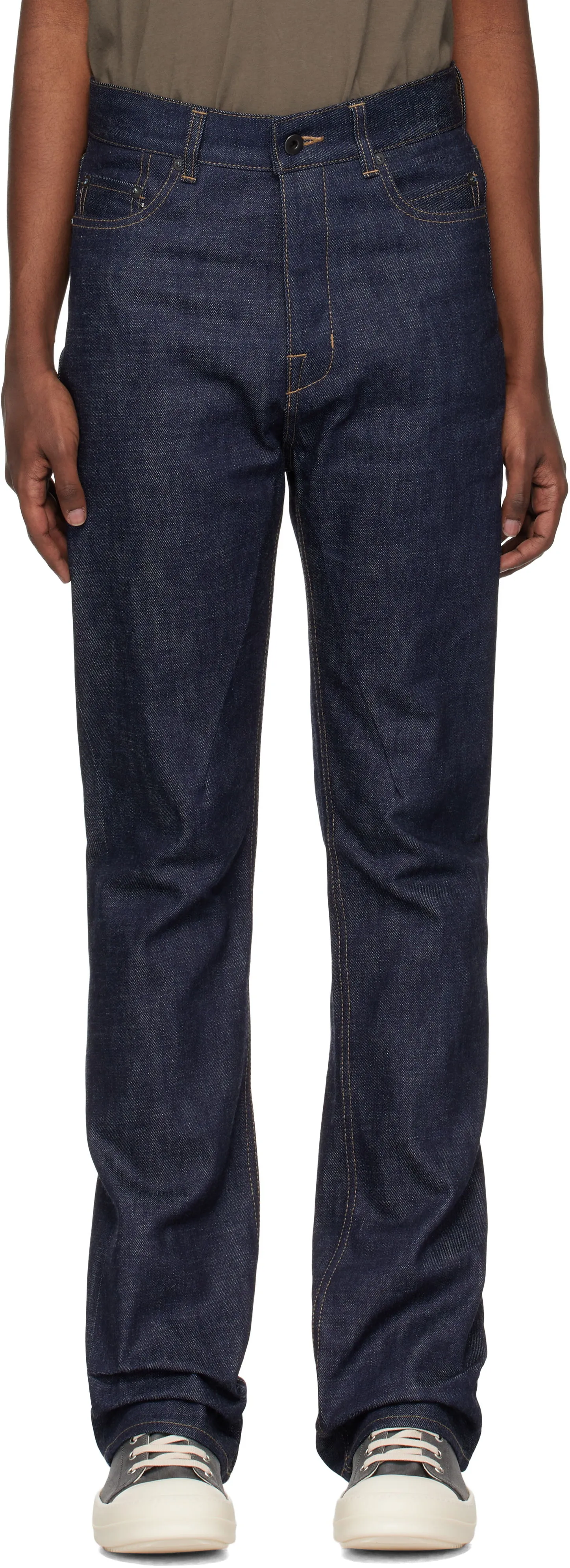 Rick Owens Porterville Jim Cut Jeans