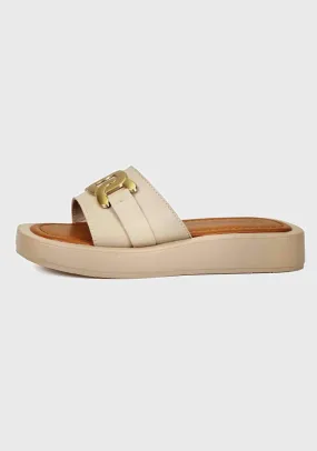 Sandalia Danna Beige