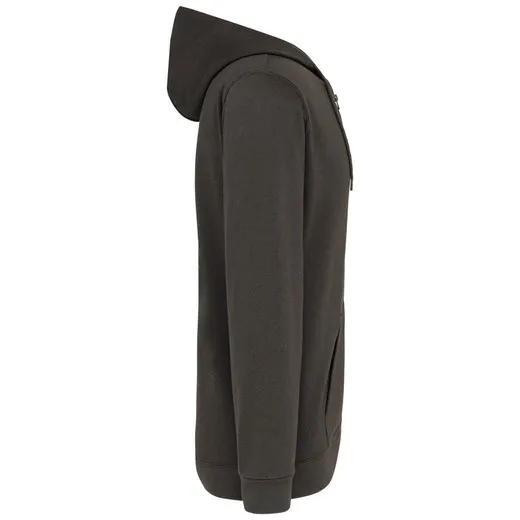Sudadera capucha y cremallera
