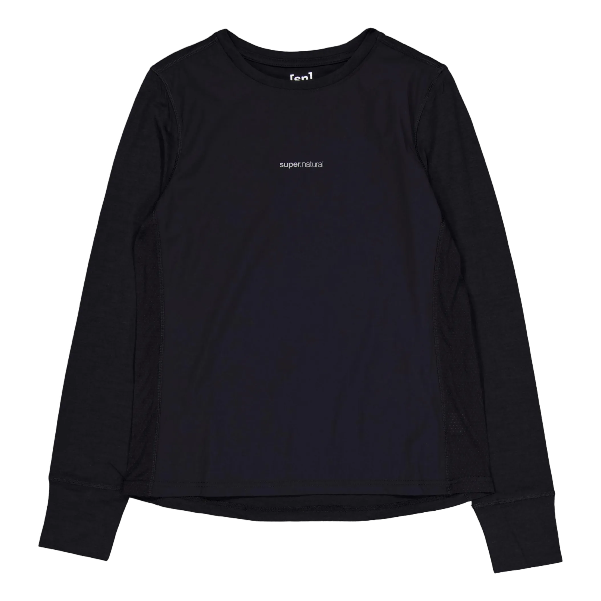Super.natural W Windbreaker Ls Black