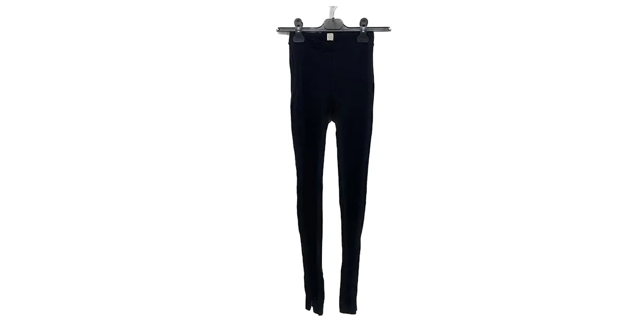 Totême Pantalón TÓTEME T.Viscosa internacional XXS Negro 