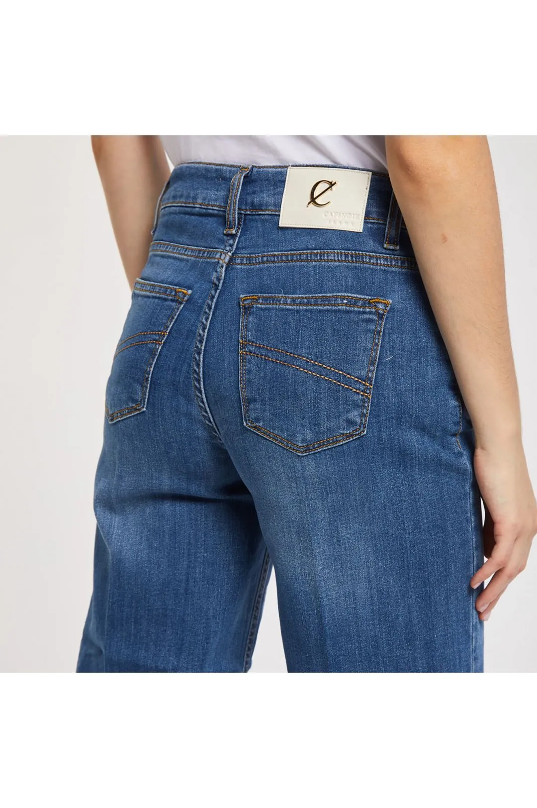 vaqueros greta modelo culotte medium blue