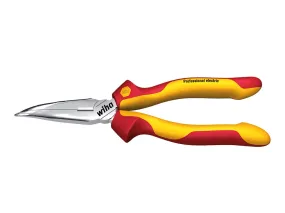 Wiha Needle nose pliers Professional electric with cutting edge curved shape, approx. 40° (26728) 160 mm