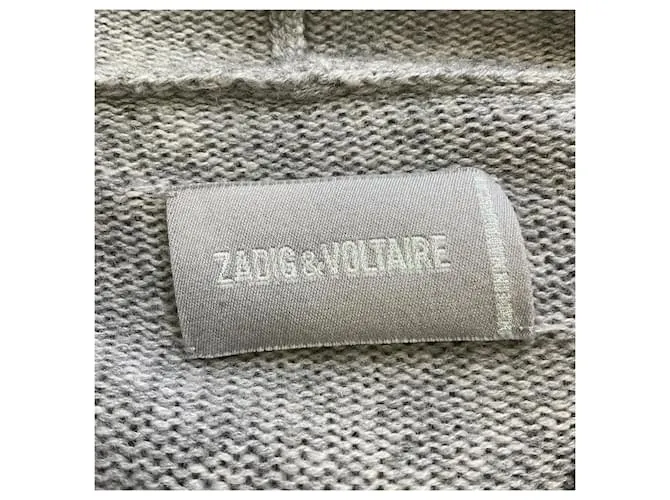 Zadig & Voltaire Gris 2023 Gris China Inna Cardigan 
