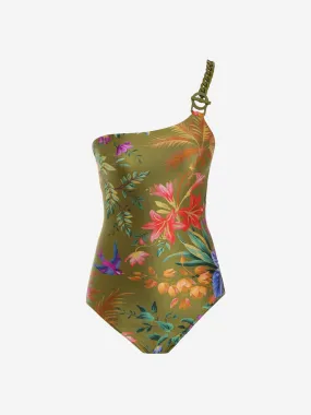Zimmermann Bañador Tropicana Asimétrico